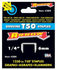 ARROW â€“ T50 STAPLES - Click Image to Close