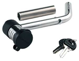 Snap-On Receiver Hitch Lock with 5/8-Inch Pin