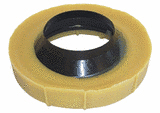 HARVEY'S - NO-SEEP, WAX GASKET with FLANGE - Click Image to Close