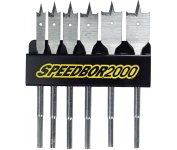SPEEDBOR ® 2000 ™ Electric Drill - Wood Bits - Pouched - Click Image to Close